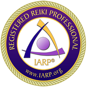 Registered Reiki Professional Badge from IARP