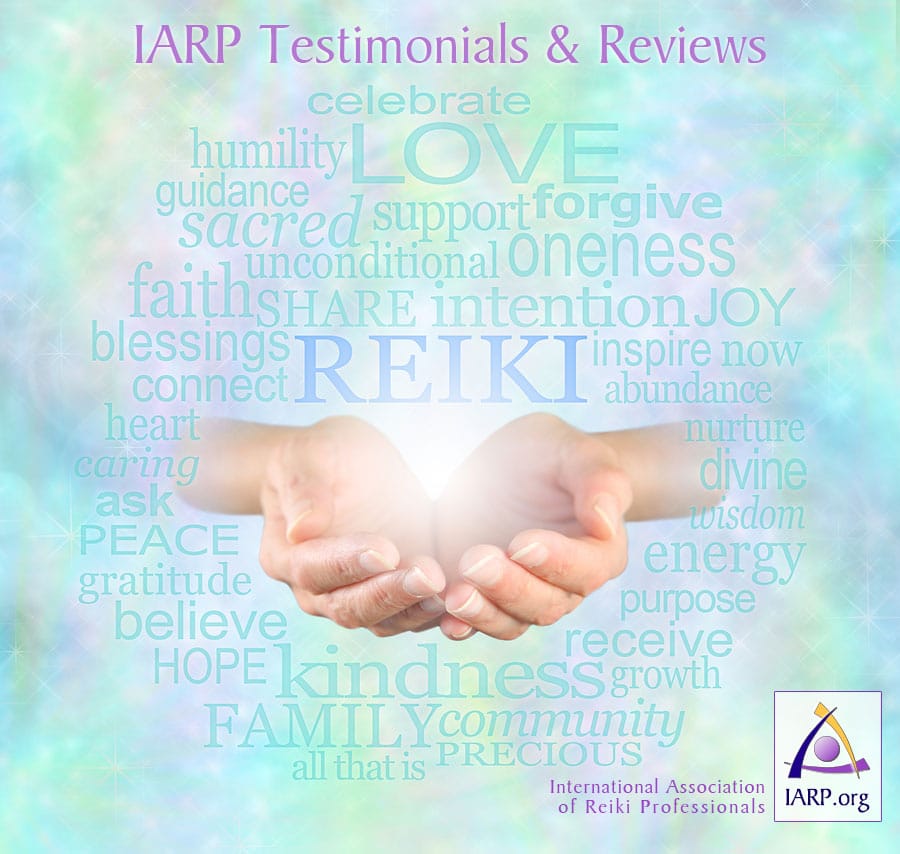 IARP - Reiki Organization - Testimonials & Reviews