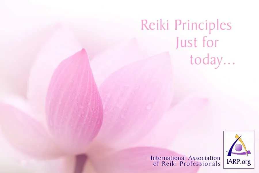 Five Reiki Principles
